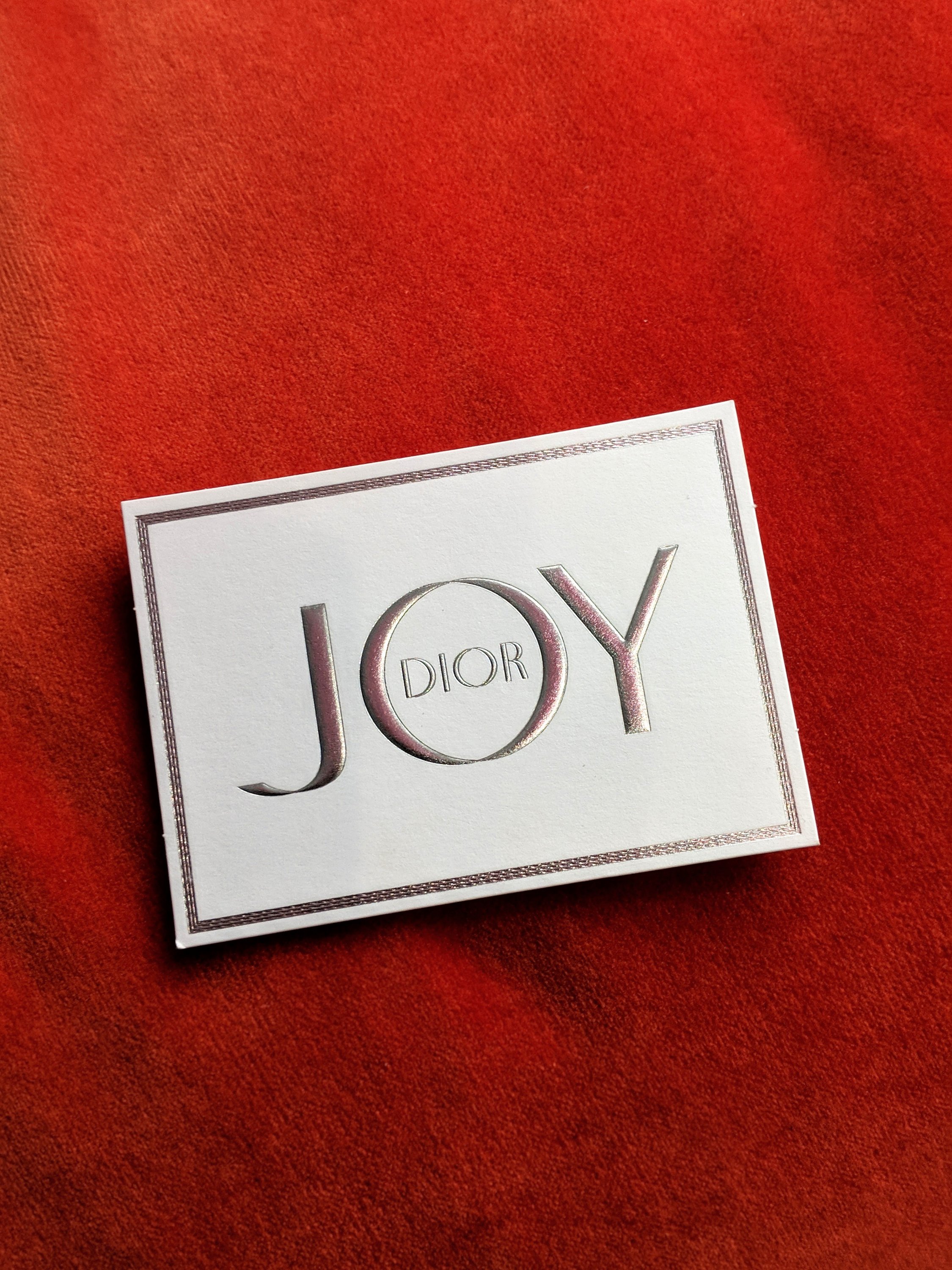 Joy from dior.